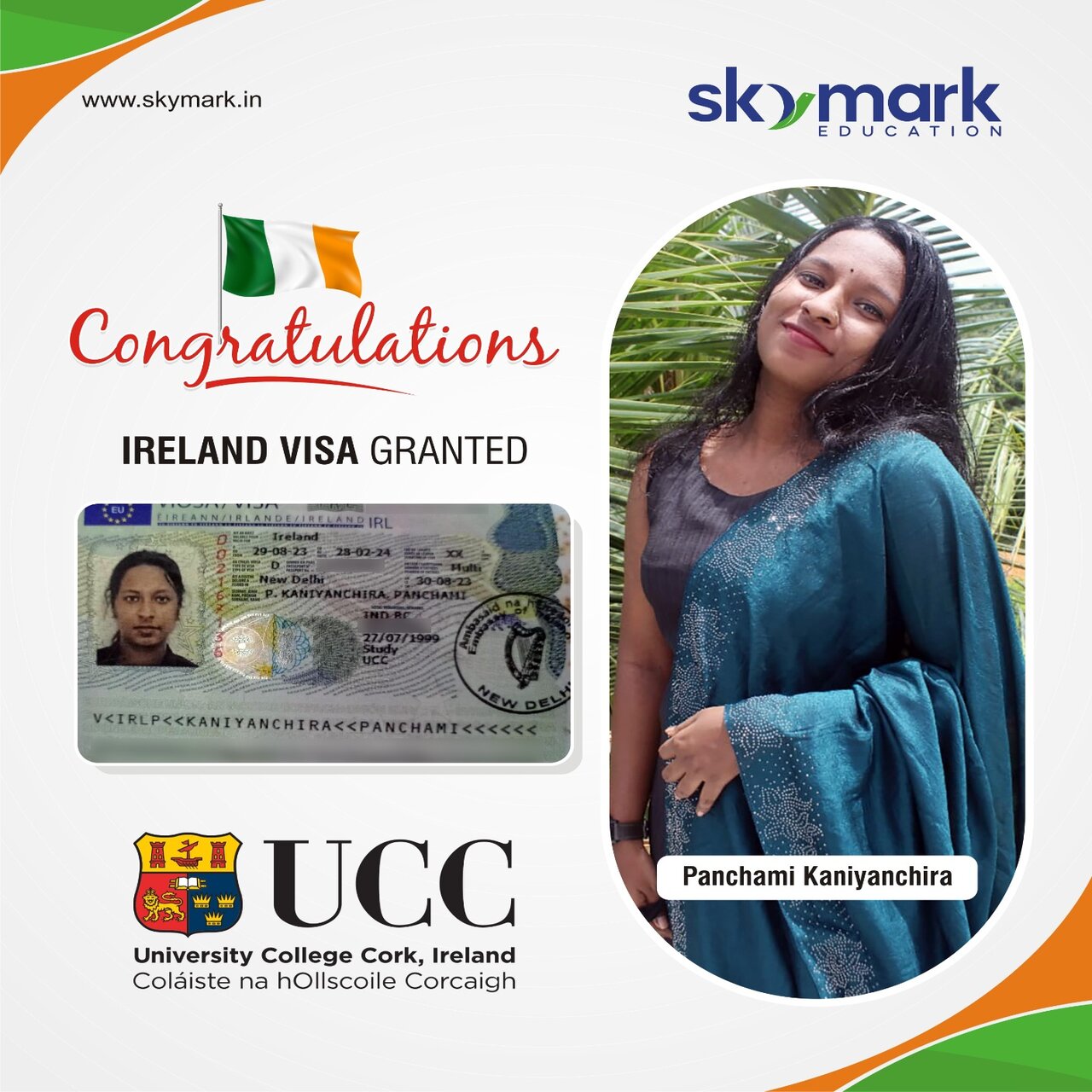 Ireland Visa Granted